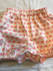 pink elephant bloomers - 3-24m £20